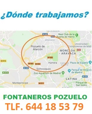 ¿ en que zonas de Pozuelo trabajamos ?